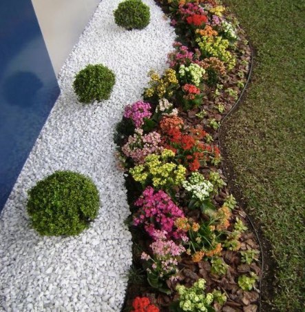 jardines decorativos con materiales aridos